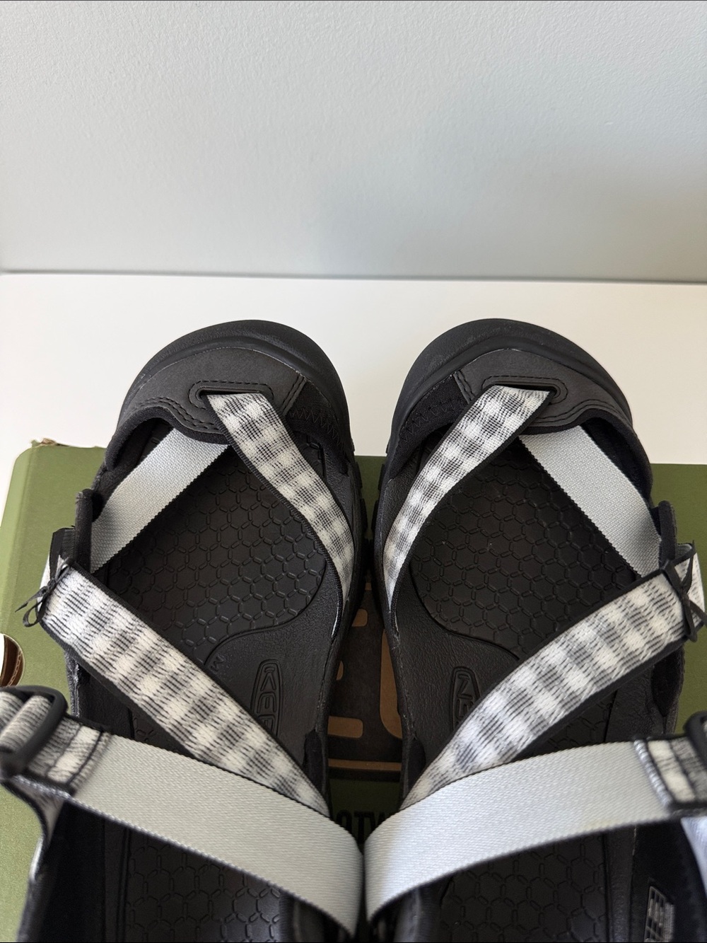 Keen Zerraport ll - Black Gingham US W 8.5 - Picture 7 of 12